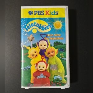 Teletubbies: Here Come The Teletubbies VHS Tape 1998 PBS Kids Classic